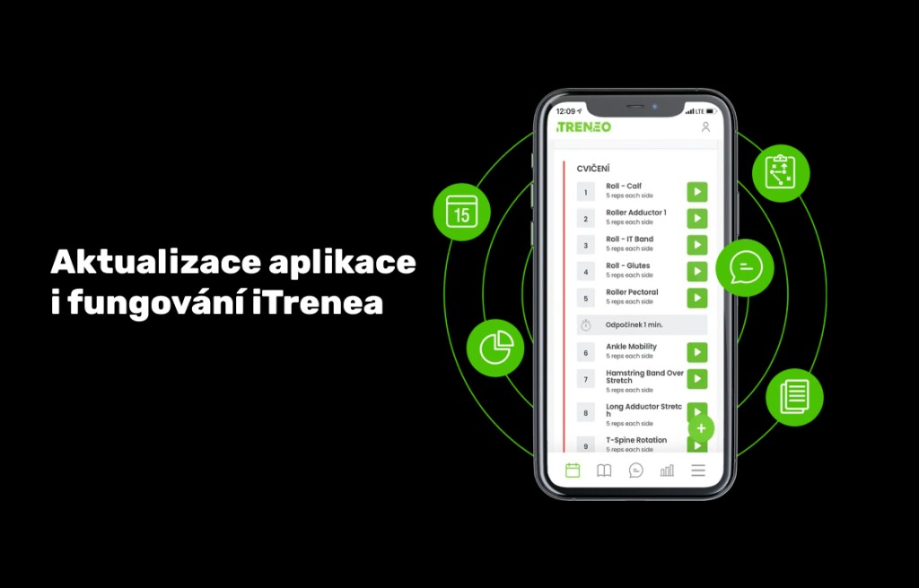 Aktualizace iTRENEO a konec Beta verze